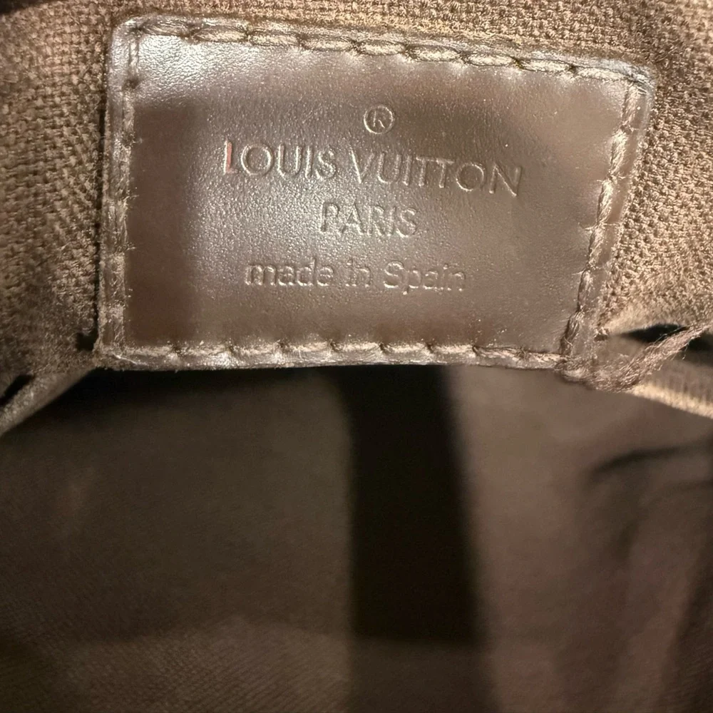 Louis Vuitton Coated Canvas Brooklyn GM Crossbody Bag